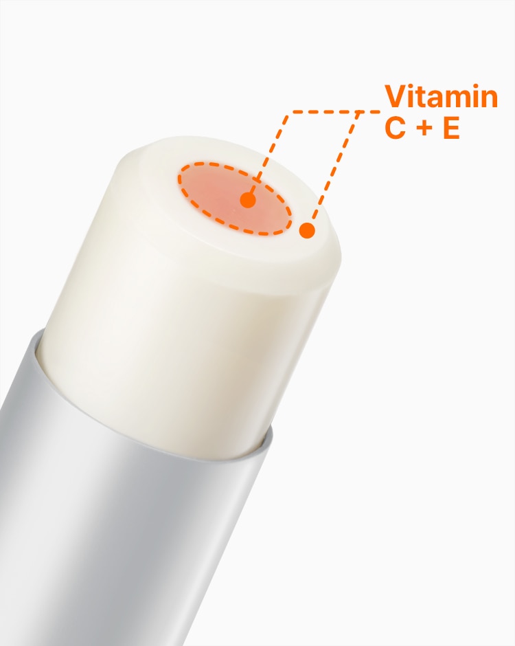 Brightamin eye stick is a serum balm with vitamin C and E enriched ring and core.
