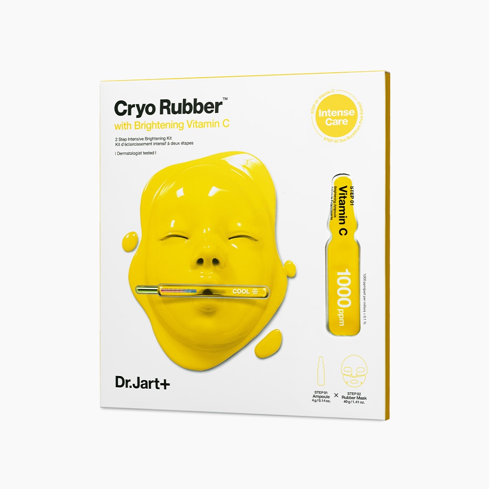 Voorzieningen elektrode Grafiek Cryo Rubber™ Mask with Brightening Vitamin C | Dr. Jart US E-commerce Site