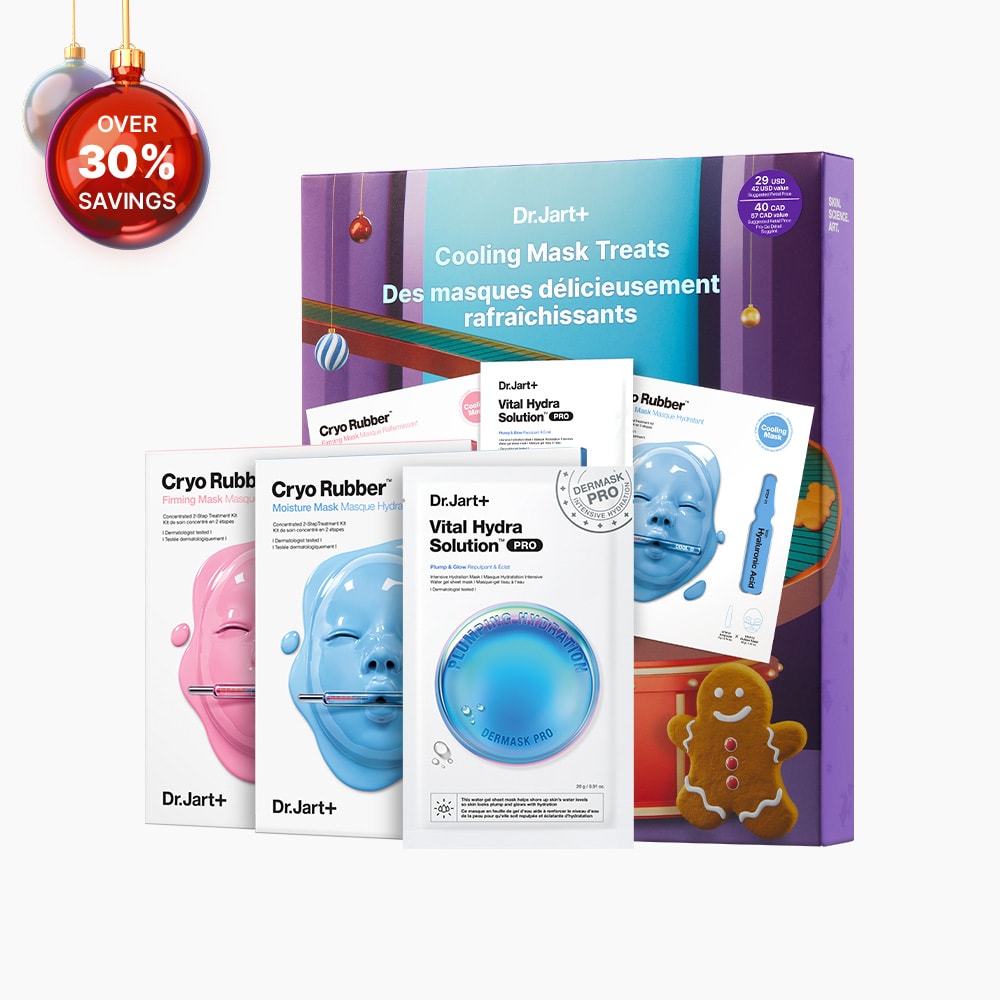 Cooling Mask Treats Gift Set with Cryo Rubber™ Sheet Masks